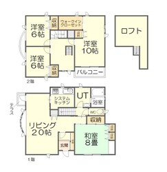 戸建（西区山の手6条3丁目）の物件間取画像